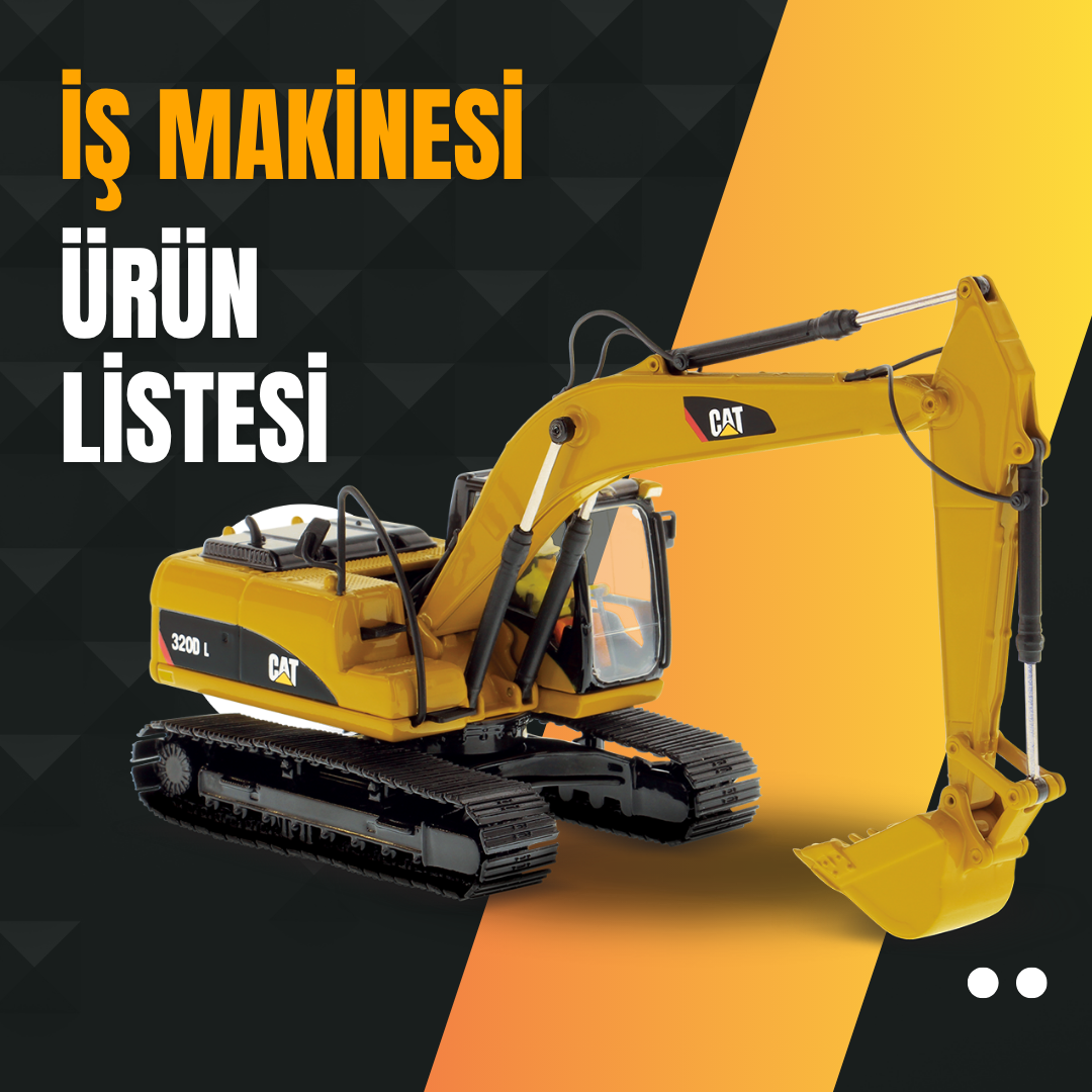 İş Makinesi İstikamet Tekeri ve Yayı, İş Makinesi Yürüyüş Makarası, İş Makinesi Pistonu, İş Makinesi Göbek Dişlisi, İş Makinesi Rim Dişlisi, İş Makinesi Zinciri ve Paleti, İş Makinesi Motoru, İş Makinesi Pompası, İş Makinesi Kule Şanzımanı, İş Makinesi Ceri, İş Makinesi Hidrolik Valfi, İş Makinesi Hidrolik Pompa, İş Makinesi Hidrolik Kule Motorları, İş Makinesi Radyatör Takımı, İş Makinesi Pabuçları, İş Makinesi Kaput Parçaları, İş Makinesi Kovası, Civata, Pim ve Burç Grubu, Partikül ve Emisyon Filtreleri, Differansiyel ve Aks Filtreleri, Hidrolik Sistem Filtreleri, Motor Grubu Filtreleri, Riper ve Kazıcı Aksamlar, Taşıyıcı Parçalar, Riper ve Kazıcı Aksamlar